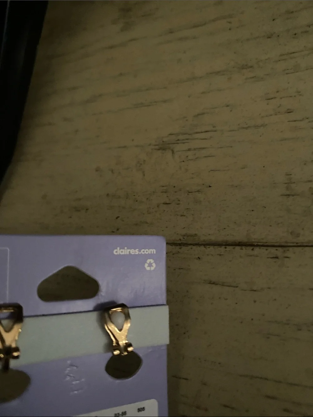 New Claire’s Clip on Earrings Cat 🐈‍⬛ theme